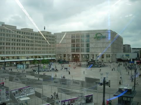 Alexanderplatz von oben