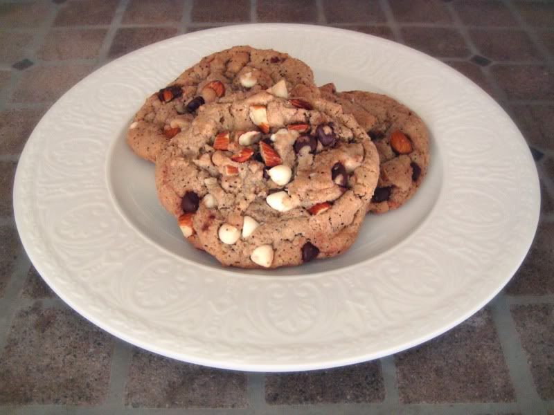 Java Almond Chip Cookies