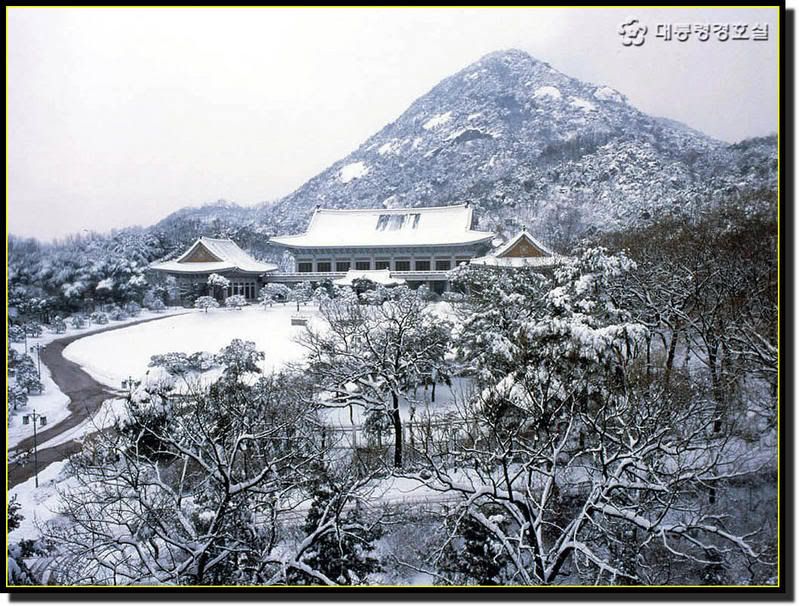 韓國風景(鼕季)