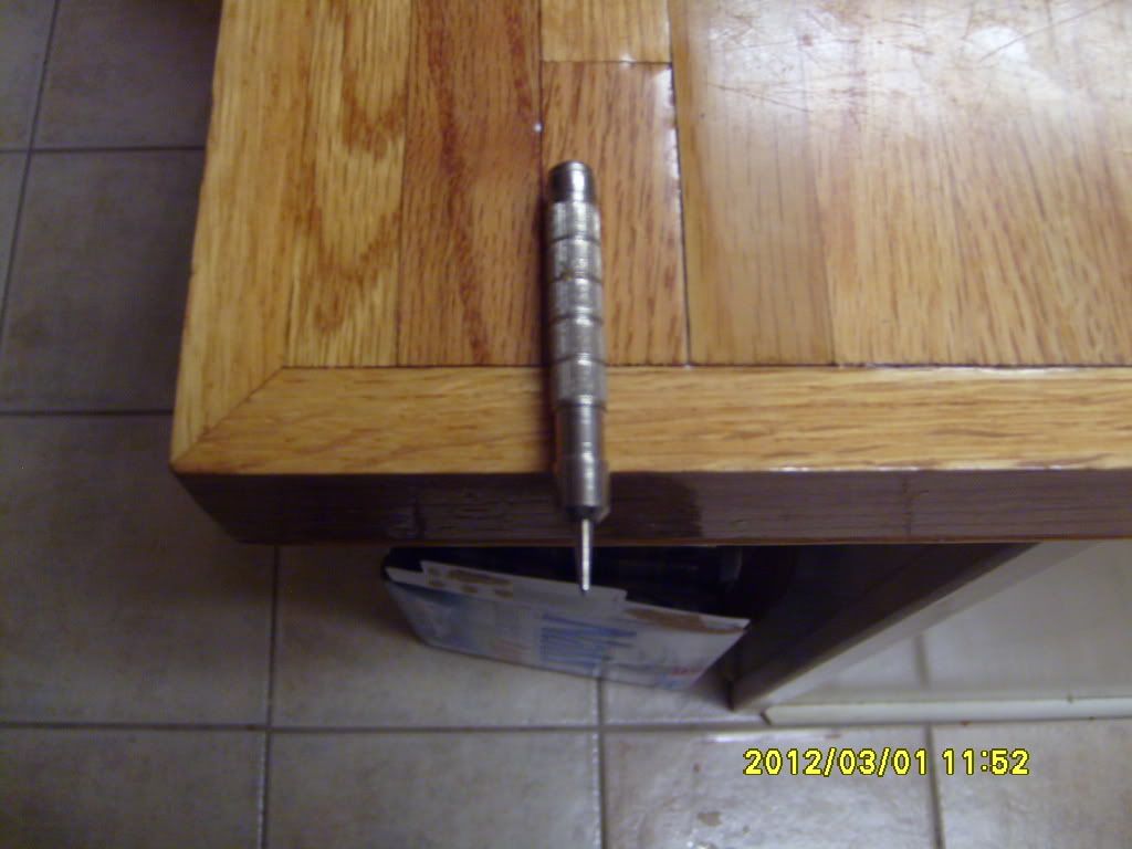 Centering screws in countersunk hinges Woodworking Talk