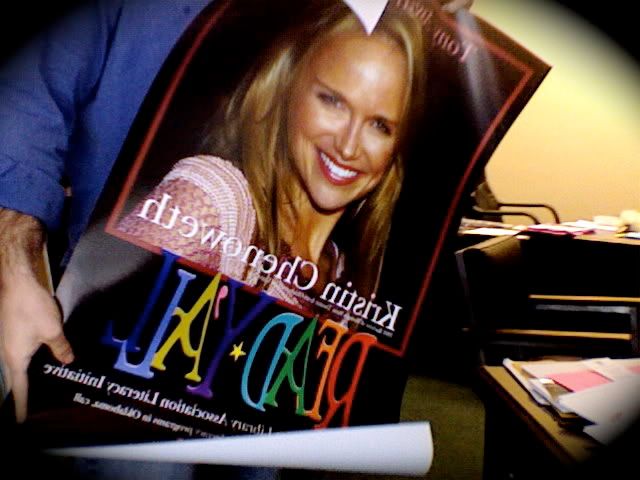 Win an Exclusive Chenoweth Poster at OCU MySpace!