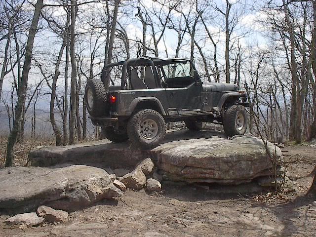 Potts mountain jeep trail location #2