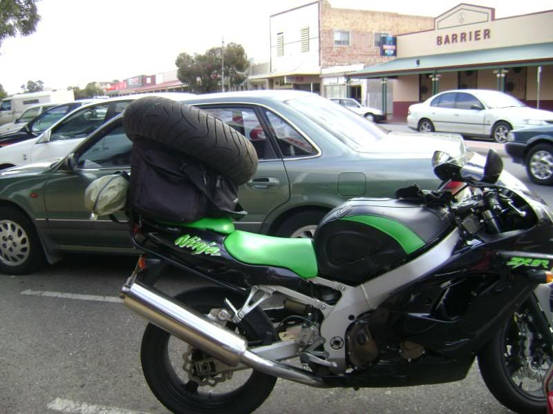 how to carry a spare tyre