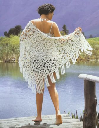 holiday shawl