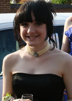 Prom closeup