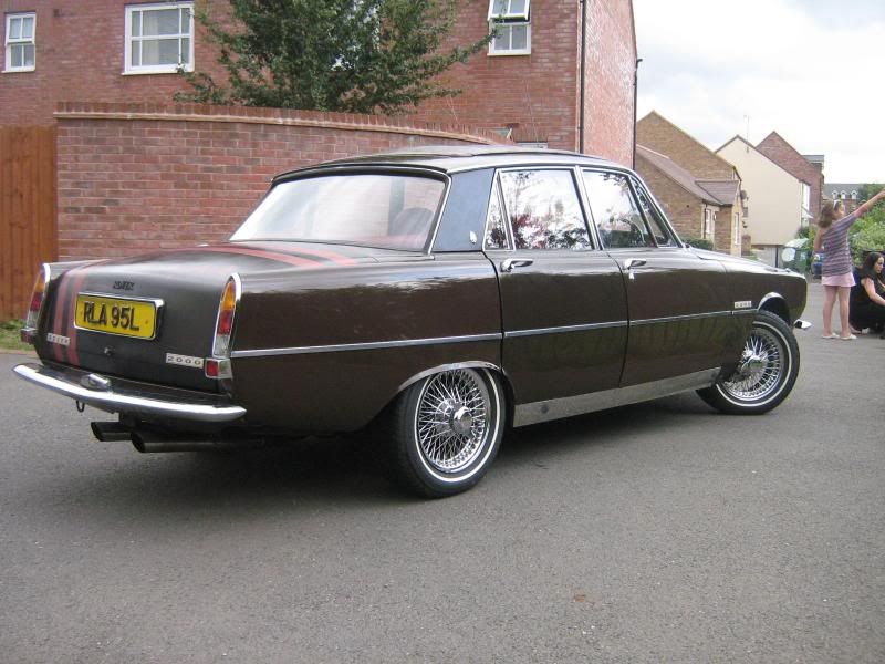 Retro Rides 1972 Rover P6 2000TC Turbo project