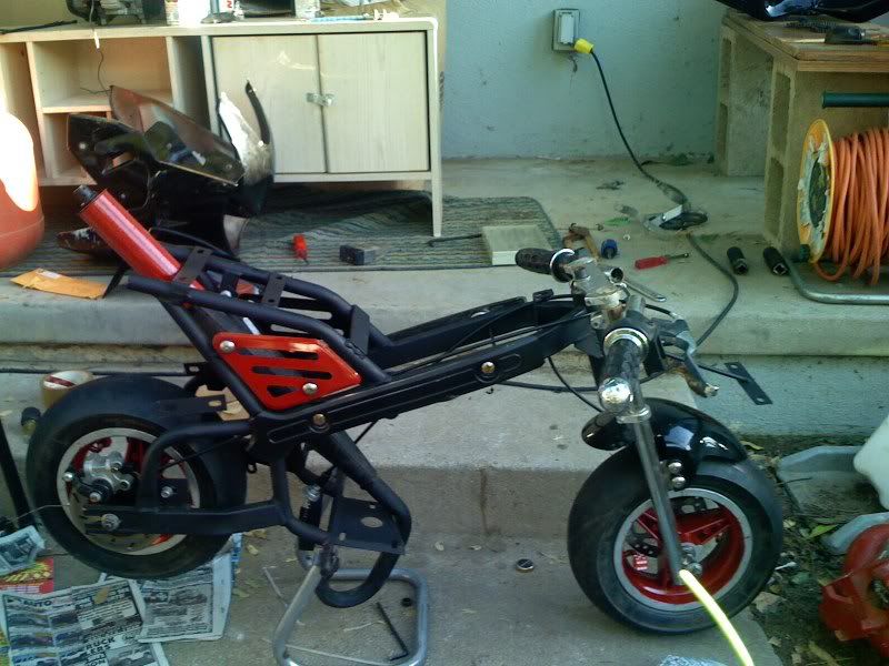 mini bike paint