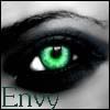 neon green eyes