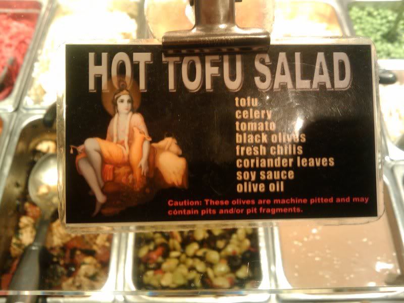 Hot Tofu Salad