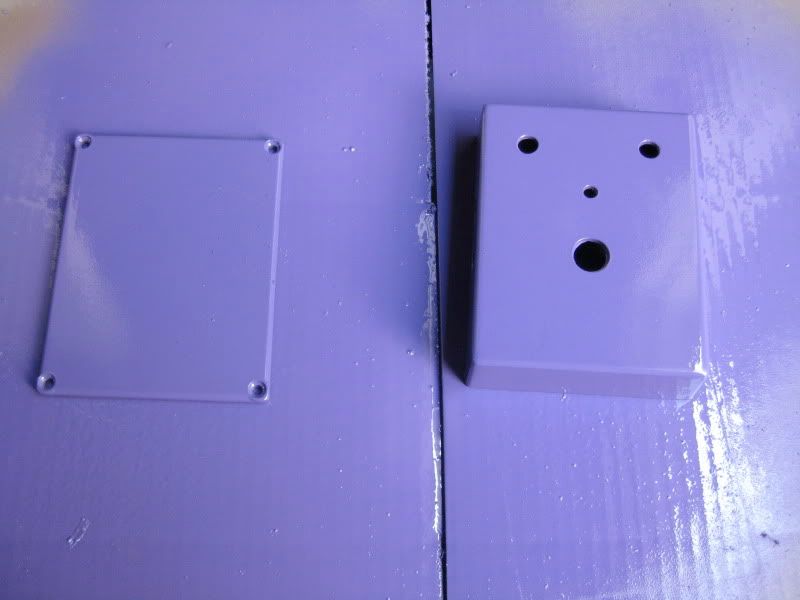How not to paint your pedal enclosure.