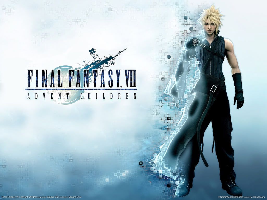 Final Fantasy VII Advent Children Cloud