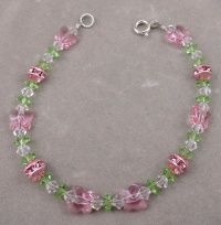 Beautiful, Pink Butterfly Bracelet Beautiful, Pink Butterfly Bracelet