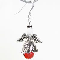 Unique, Red Angel Earrings. Unique, Red Angel Earrings.