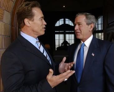 Schwarzenegger Bush