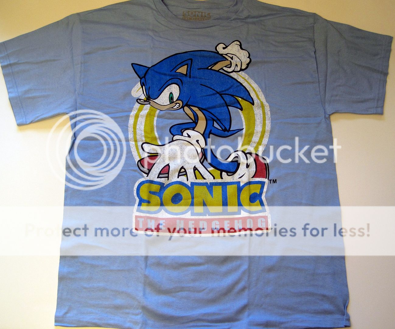 Sonic Hedgehog Sega Video Game Cartoon T Shirt Hat Cap  