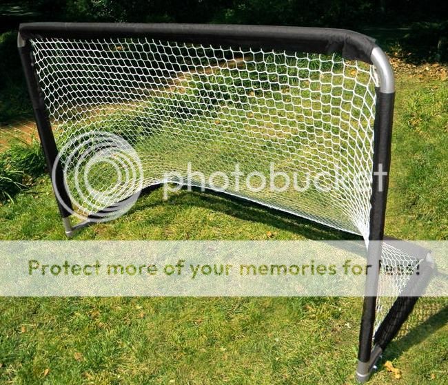 Folding Steel Soccer Ball Hockey Puck Player Goal Net