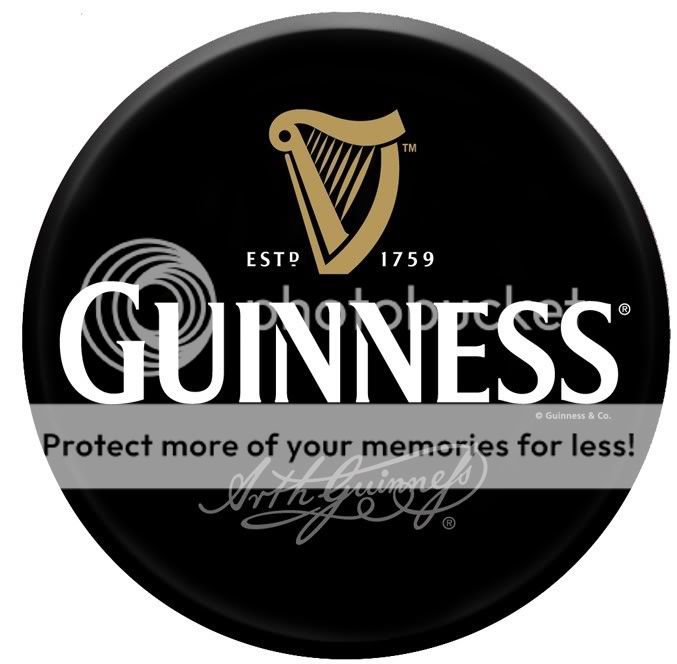 Guinness Extra Stout Irish Beer Bar Game Room Pub Table  